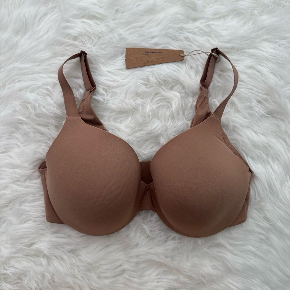 Skims Smoothing Intimates Full Coverage Lightly Lined Bra Sienna Size 34D